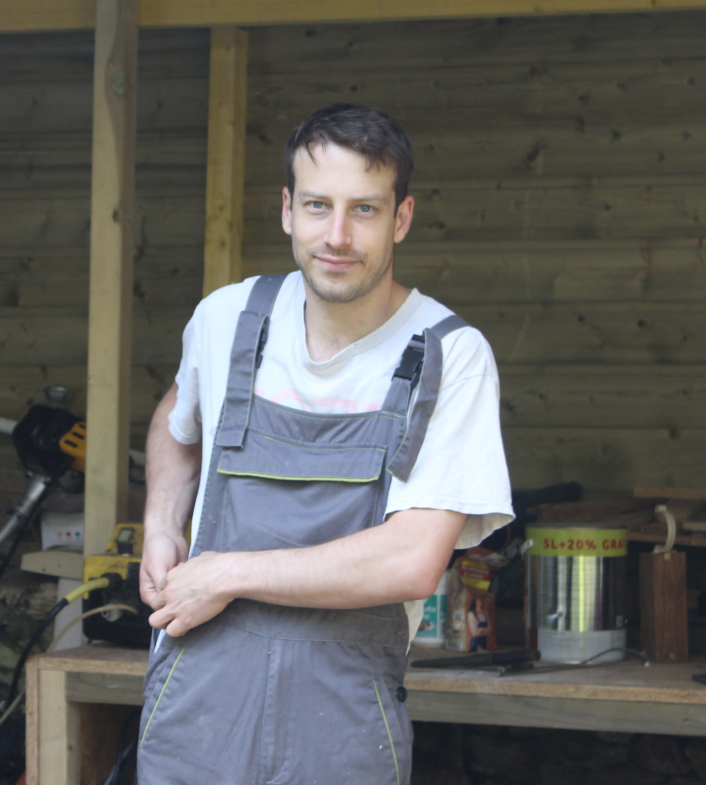 Aurélien Haeckler au travail