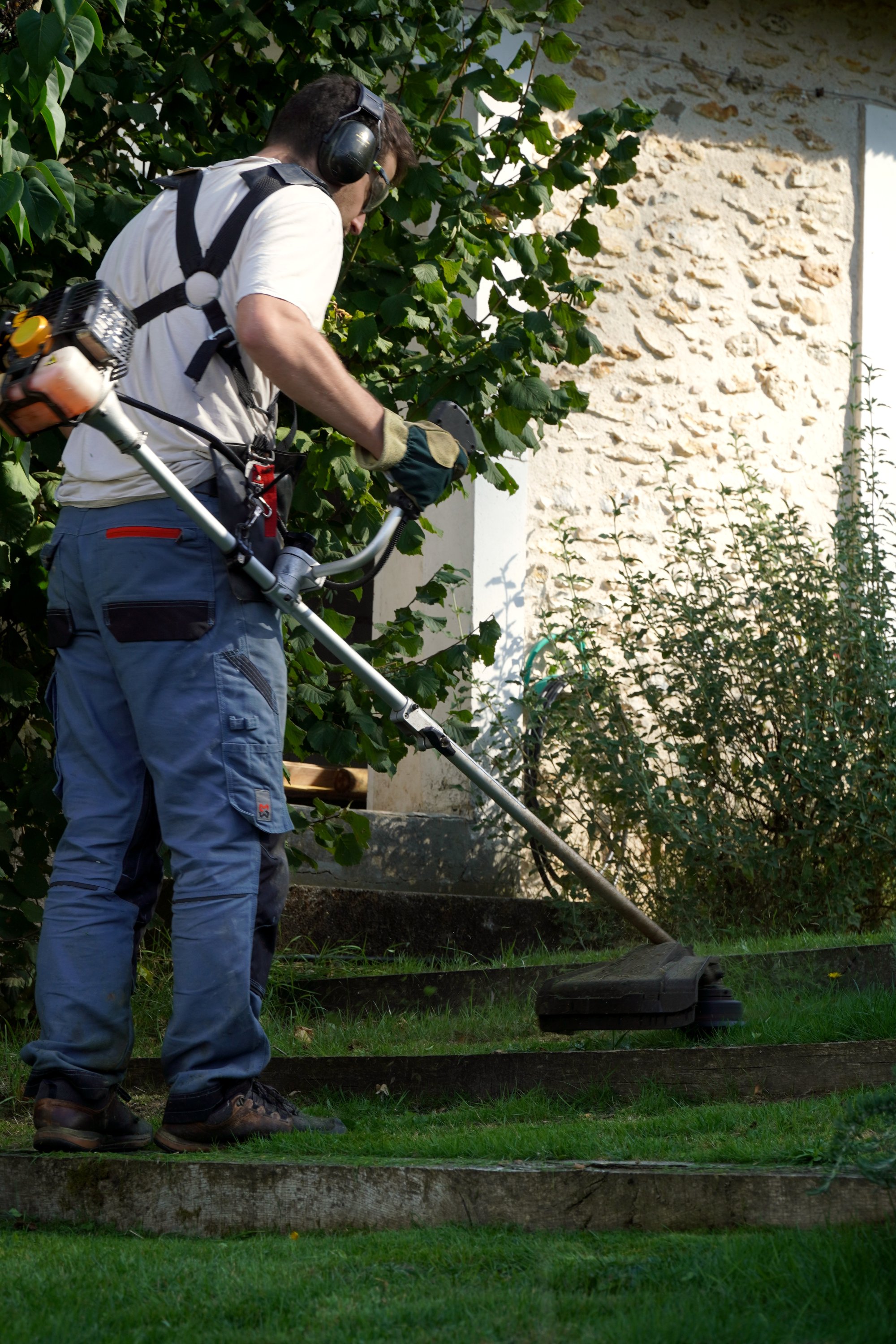 Rotofil dans les allées
